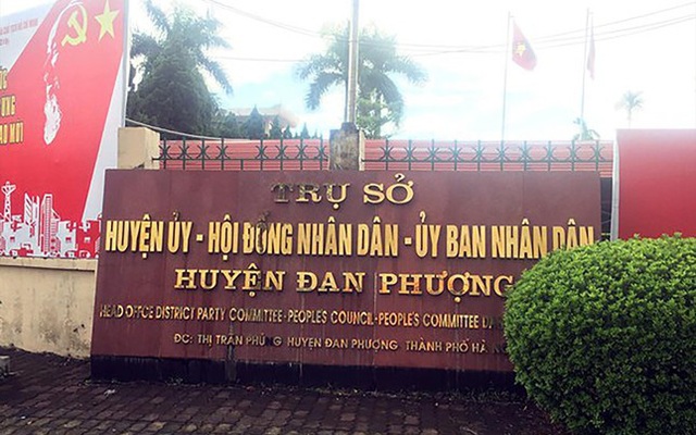 Trụ sở Đảng ủy, UBND huyện Đan Phượng (Hà Nội)