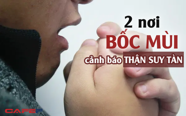 BỐC MÙI ở 2 nơi chính là dấu hiệu cảnh báo thận SUY TÀN, vụn vỡ: Bác sĩ yêu cầu khám ngay