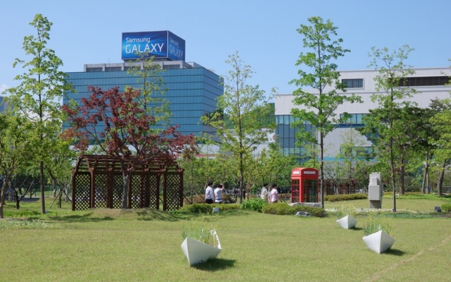 Khuôn viên khu phức hợp Samsung ở Gumi (Hàn Quốc). (Ảnh: Samsung)
