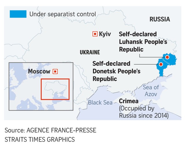 Tại sao Donetsk và Luhansk lại quan trọng đối với cả ông Putin và phương Tây? - Ảnh 1.