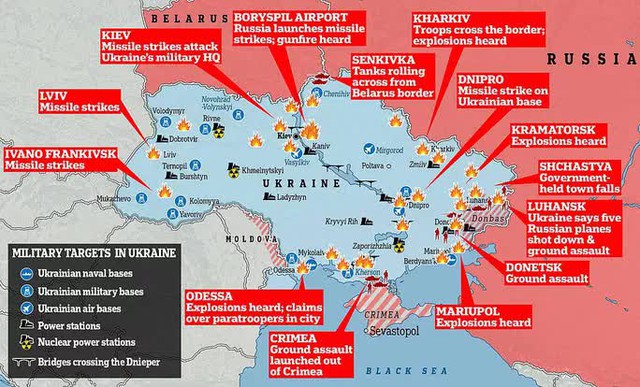 Ukraine nói Nga trút mưa tên lửa hành trình  - Ảnh 1.