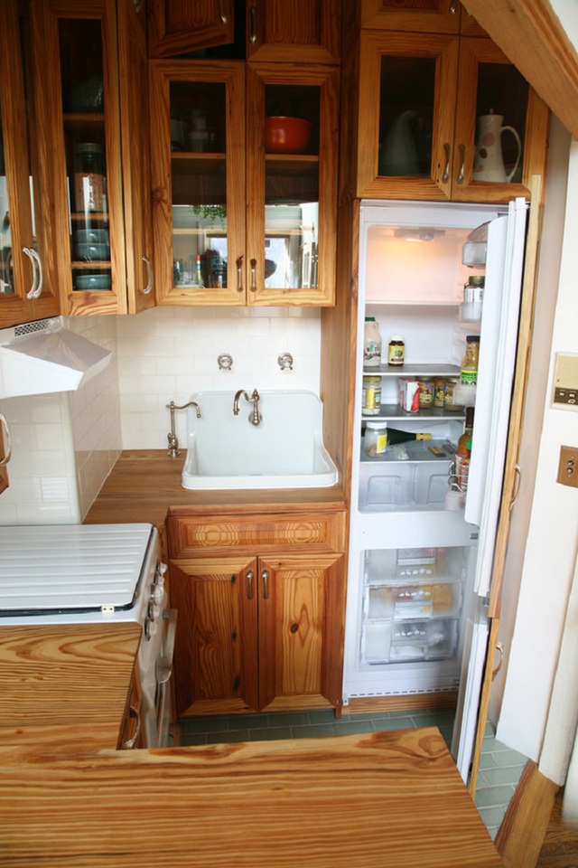 Nhà bếp chỉ 2m² nhưng cực đẹp nhờ sự thiết kế thông minh và sáng tạo - Ảnh 13.