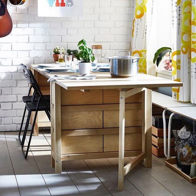 Mẫu thiết kế bàn thông minh giúp tối ưu không gian cho phòng bếp - Ảnh 4.