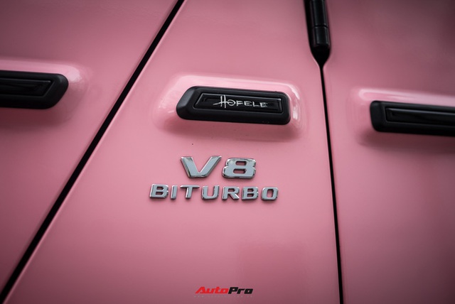 Đã chơi trội với Mercedes-AMG G 63 độ Hofele, đại gia Hà Nội còn tạo cá tính cho xe với màu hồng có một không hai - Ảnh 12.