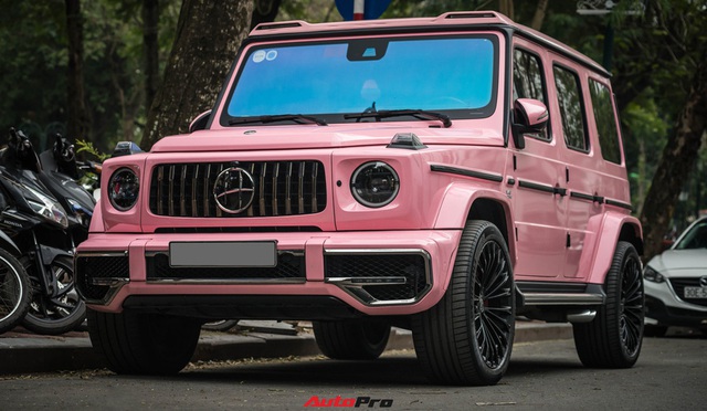 Đã chơi trội với Mercedes-AMG G 63 độ Hofele, đại gia Hà Nội còn tạo cá tính cho xe với màu hồng có một không hai - Ảnh 8.