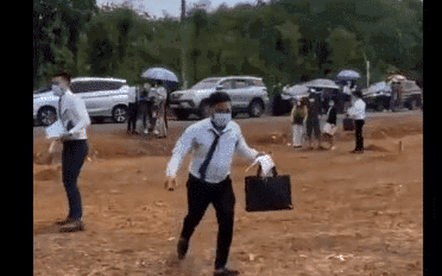 Vụ chốt cọc đất như "chạy giặc" ở Bình Phước: Công an vào cuộc