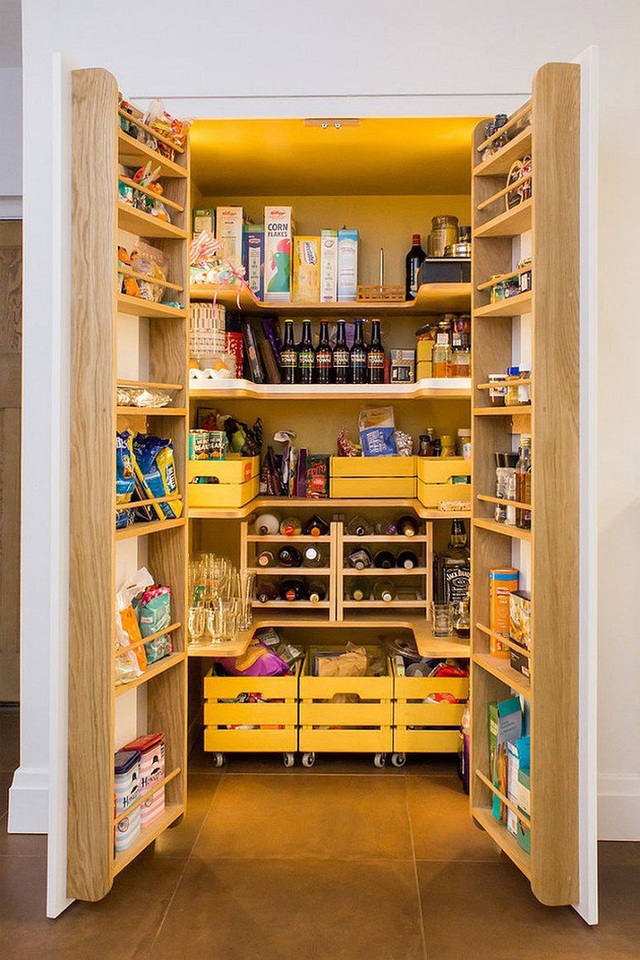 Muốn tiết kiệm không gian cho nhà bếp thì bạn hãy áp dụng ngay thiết kế tủ lưu trữ tối đa này - Ảnh 15.