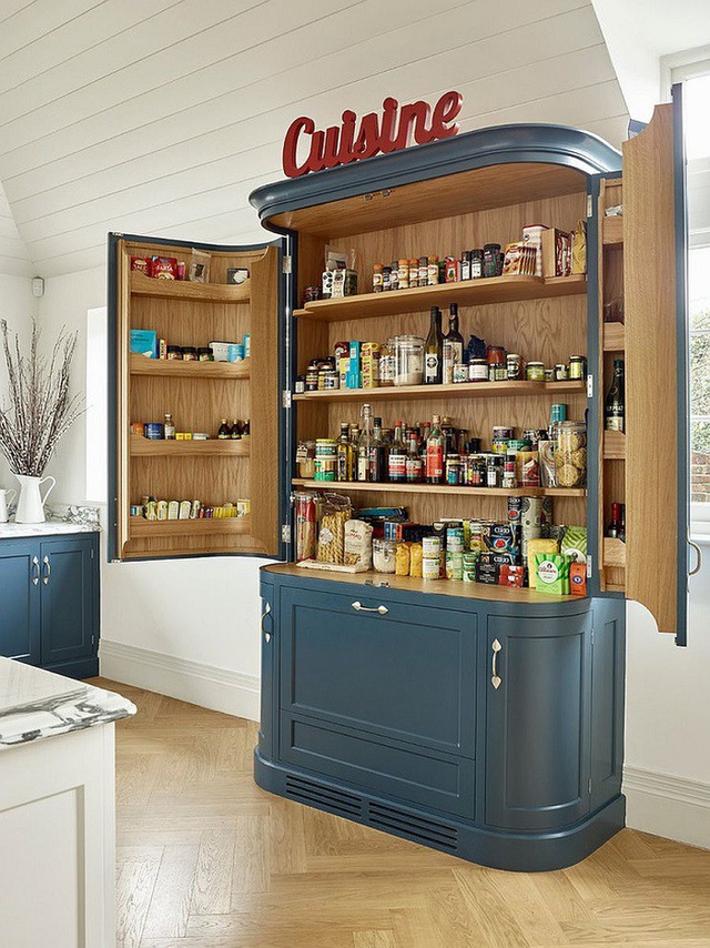 Muốn tiết kiệm không gian cho nhà bếp thì bạn hãy áp dụng ngay thiết kế tủ lưu trữ tối đa này - Ảnh 10.