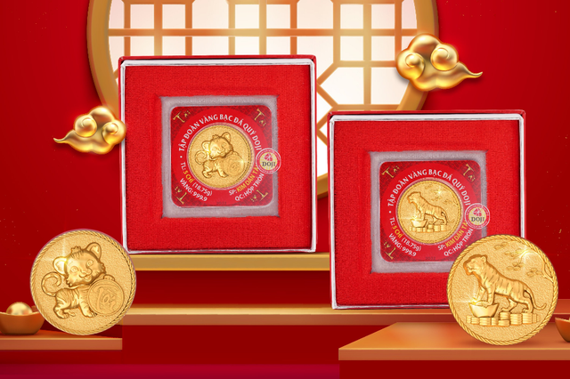 Doji tung 380.000 sản phẩm vàng cho ngày vía Thần tài - Ảnh 1.