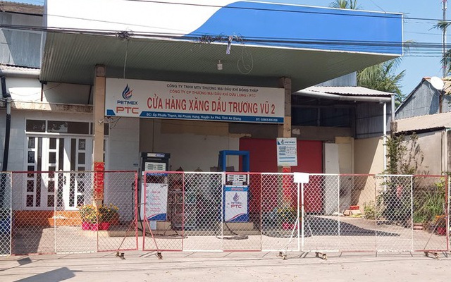 Cửa hàng xăng dầu trên địa bàn tỉnh An Giang tạm ngưng hoạt động.