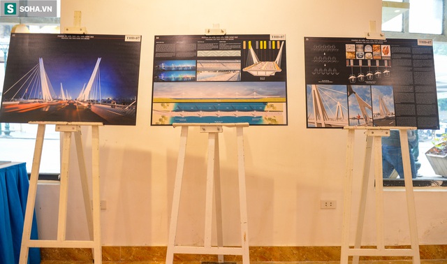  Các mẫu thiết kế khủng cầu Trần Hưng Đạo 9.000 tỷ ở Hà Nội lần đầu được trưng bày - Ảnh 10.