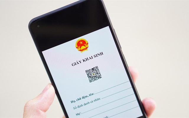 Các bước đăng ký Giấy khai sinh, Giấy kết hôn bản điện tử có mã QR để làm thủ tục hành chính