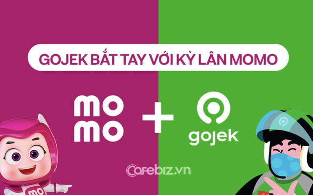 Gojek bắt tay kỳ lân MoMo, mở thêm lựa chọn thanh toán