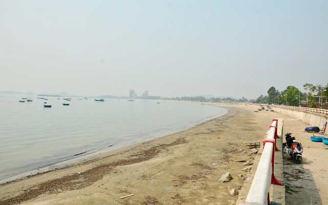 Khu vực dự kiến sẽ làm đường kết nối từ Nguyễn Tất Thành đến cảng Liên Chiểu.