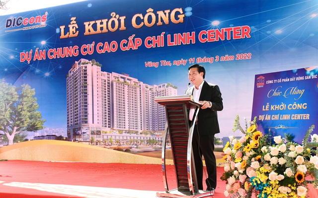 DICcons khởi công dự án Chí Linh Center, 2 tháng đầu năm báo lãi tăng 110% so với cùng kỳ