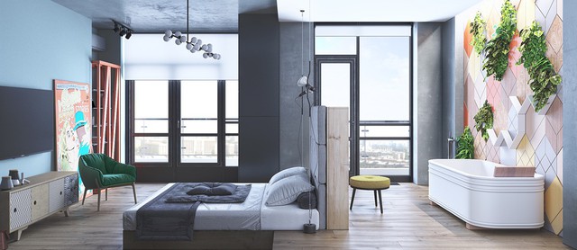 Thiết kế phòng ngủ theo những kiểu trang trí mới mẻ này, bạn sẽ thấy những giấc mơ thanh xuân như ùa về - Ảnh 2.
