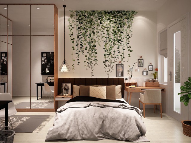 Thiết kế phòng ngủ theo những kiểu trang trí mới mẻ này, bạn sẽ thấy những giấc mơ thanh xuân như ùa về - Ảnh 14.