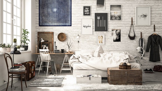 Thiết kế phòng ngủ theo những kiểu trang trí mới mẻ này, bạn sẽ thấy những giấc mơ thanh xuân như ùa về - Ảnh 15.