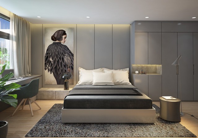 Thiết kế phòng ngủ theo những kiểu trang trí mới mẻ này, bạn sẽ thấy những giấc mơ thanh xuân như ùa về - Ảnh 16.