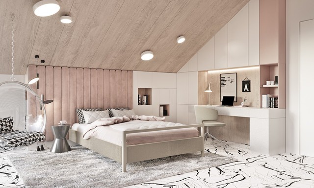 Thiết kế phòng ngủ theo những kiểu trang trí mới mẻ này, bạn sẽ thấy những giấc mơ thanh xuân như ùa về - Ảnh 17.