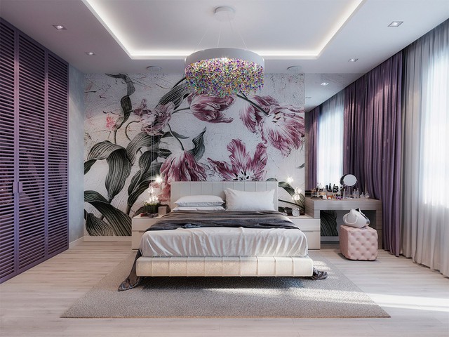 Thiết kế phòng ngủ theo những kiểu trang trí mới mẻ này, bạn sẽ thấy những giấc mơ thanh xuân như ùa về - Ảnh 3.