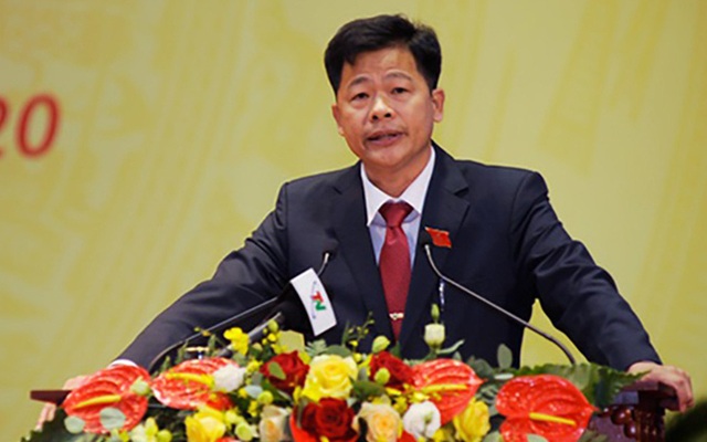 Ông Phan Mạnh Cường, Bí thư Thành ủy Thái Nguyên đã bị khai trừ Đảng.