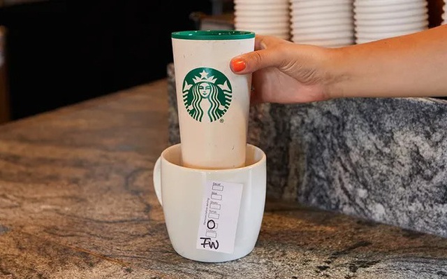 Cốc tái sử dụng của Starbucks