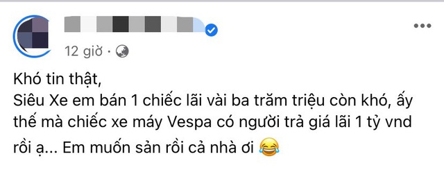 Mẫu xe máy được nhiều săn đón với số lượng giới hạn chỉ 33 chiếc ở Việt Nam: Giá lên đến gần 1 tỷ đồng, chỉ cần sang tay tiền lãi đủ mua cả ô tô - Ảnh 1.