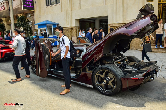 Đại gia Hoàng Kim Khánh lần đầu mang Koenigsegg Regera tới Cần Thơ, khủng long Hummer H2 độ 6 bánh hộ tống phía sau - Ảnh 21.