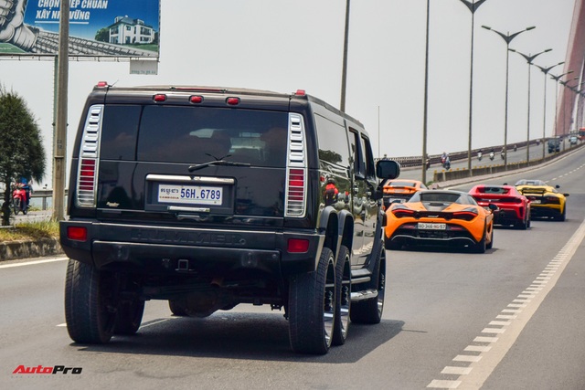 Đại gia Hoàng Kim Khánh lần đầu mang Koenigsegg Regera tới Cần Thơ, khủng long Hummer H2 độ 6 bánh hộ tống phía sau - Ảnh 10.