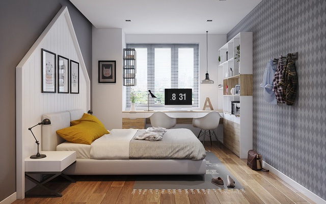 6 ý tưởng thiết kế phòng ngủ đơn giản nhưng đẹp hoàn hảo, thu hút mọi ánh nhìn - Ảnh 2.