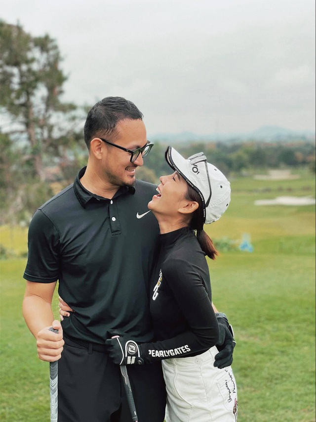 MC Thu Hoài đi nhầm sân golf được chồng như ý: Ở ngoài làm giám đốc, về nhà nịnh vợ ngọt như mía lùi - Ảnh 2.