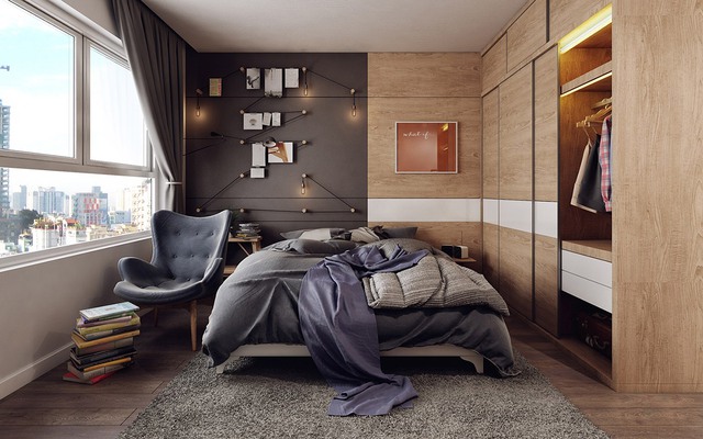 12 thiết kế phòng ngủ chất nhất dành cho người trẻ, nhất là với căn nhà đầu tiên sở hữu - Ảnh 7.