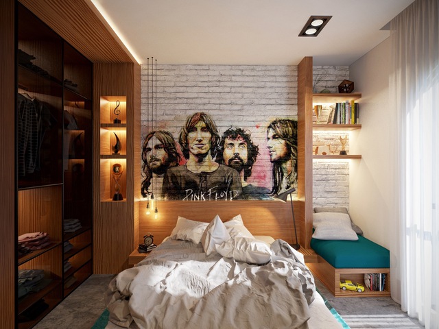 12 thiết kế phòng ngủ chất nhất dành cho người trẻ, nhất là với căn nhà đầu tiên sở hữu - Ảnh 8.
