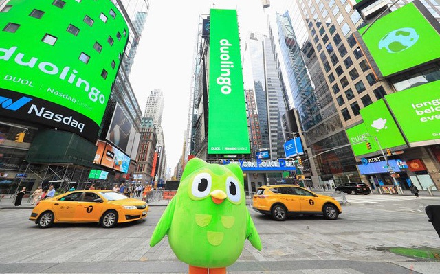 Duolingo đã IPO trên sàn Nasdag vào tháng 7/2021.