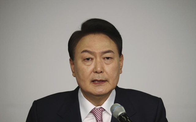 Tổng thống đắc cử Hàn Quốc Yoon Suk-yeol. Ảnh: AP