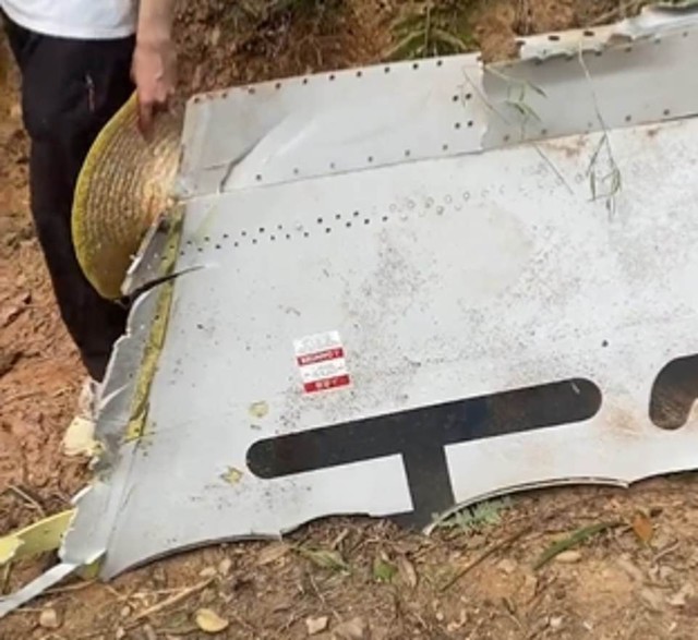 Những hình ảnh khủng khiếp được cho là từ vụ tai nạn máy bay ở Trung Quốc - Ảnh 5.
