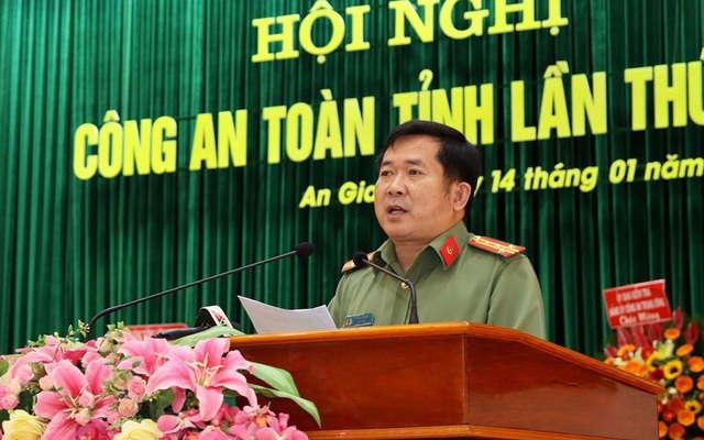 Đại tá Đinh Văn Nơi. Ảnh: Công an tỉnh An Giang.