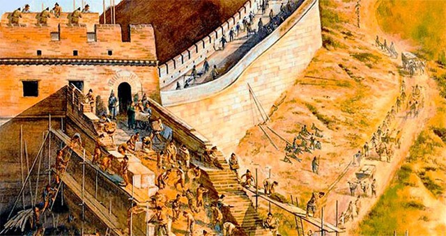 Bí ẩn đau thương ở Vạn Lý Trường Thành: Mặc dân không có cơm ăn, các hoàng đế Trung Quốc vẫn lấy gạo nếp làm vữa xây thành - Ảnh 2.