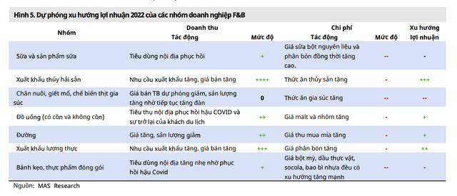 Doanh nghiệp F&B tiếp tục phân hóa trong năm 2022, đầu tư cổ phiếu nào tiềm năng nhất? - Ảnh 1.