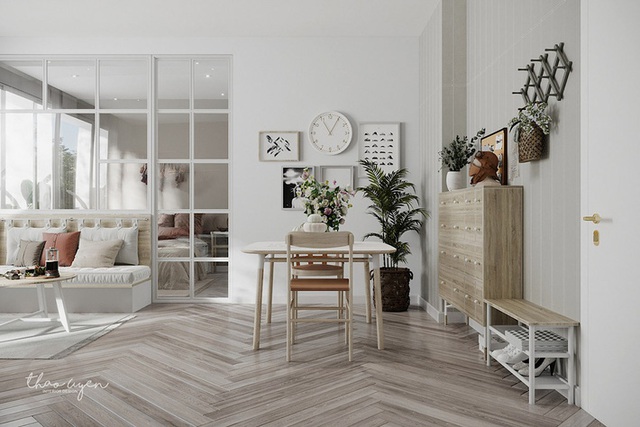 2 căn hộ nhỏ là đại diện đỉnh cao cho sự kết hợp giữa phong cách tối giản và phong cách Scandinavian - Ảnh 14.