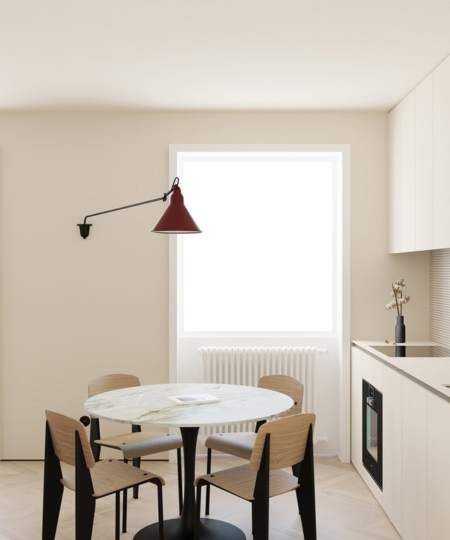 2 căn hộ nhỏ là đại diện đỉnh cao cho sự kết hợp giữa phong cách tối giản và phong cách Scandinavian - Ảnh 5.