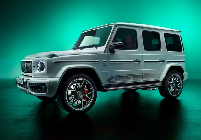 Cận cảnh Mercedes-AMG G63 phiên bản kỷ niệm 55 năm - Ảnh 8.