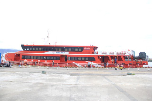 Cận cảnh tàu cao tốc sắp chở những hành khách đầu tiên đi tuyến Đà Nẵng – Lý Sơn - Ảnh 12.