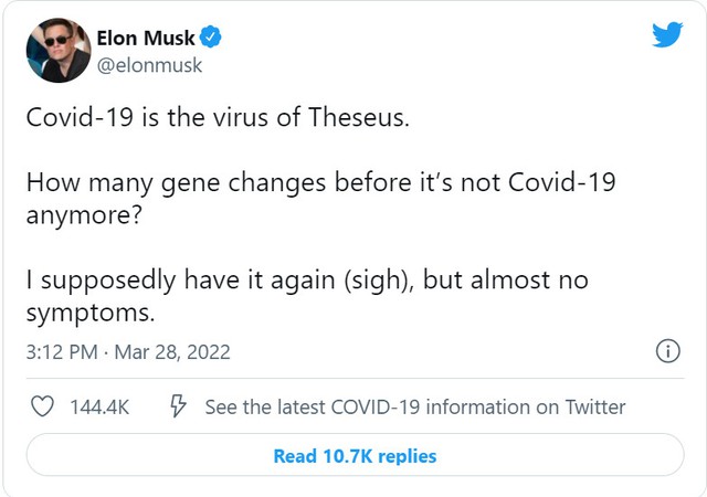 Từng xem thường Covid-19, Elon Musk nay đã tái nhiễm - Ảnh 1.