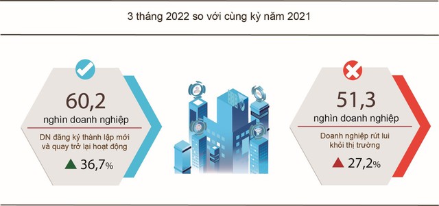 Bình quân mỗi tháng có 20.000 công ty quay trở lại hoạt động - Ảnh 1.