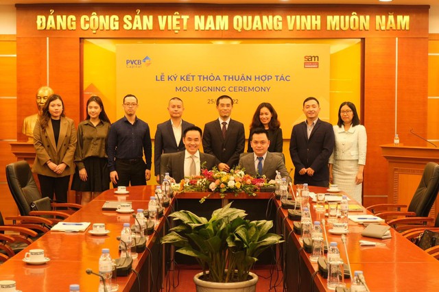 PVcomBank Fund Management và quỹ SAM của Shark Louis Nguyễn ký thoả thuận hợp tác - Ảnh 1.