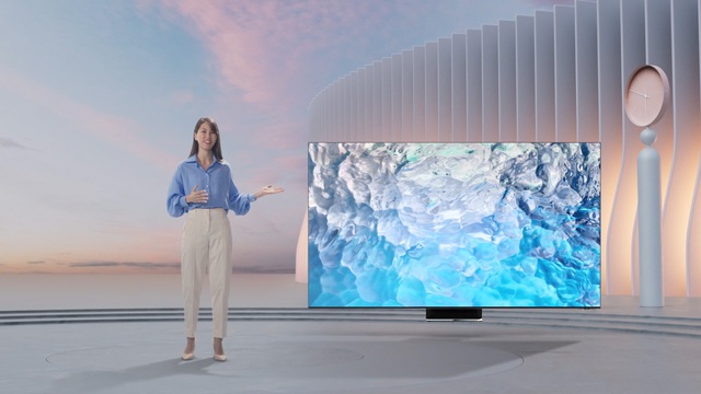 Samsung ra mắt dòng TV QLED 8K mới - Ảnh 1.