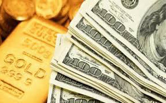 USD chạm đáy 2 tuần, vàng bật tăng, Bitcoin đi ngang