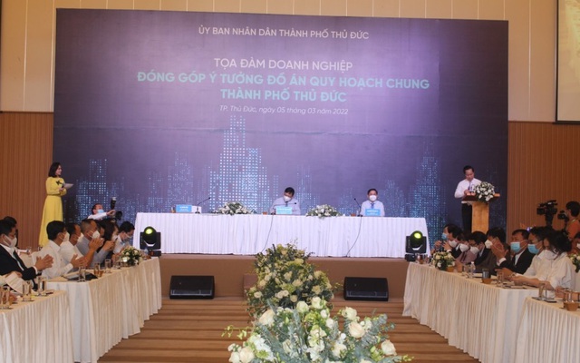 Chuyên gia, doanh nghiệp hiến kế quy hoạch cho thành phố Thủ Đức (TP Hồ Chí Minh)